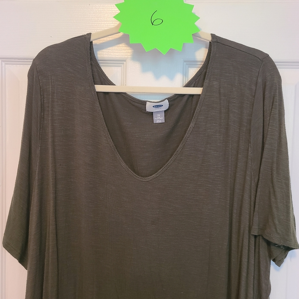 EUC Old Navy Plus (itm 6) Size 3X Green Tunic
